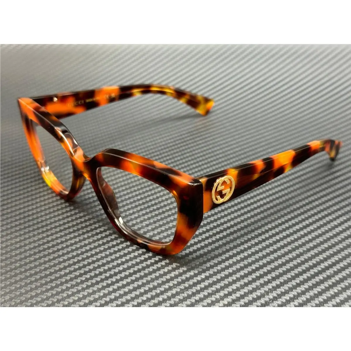 GG1847O 002 Havana Brown Women`s Small 53 mm Eyeglasses by Gucci