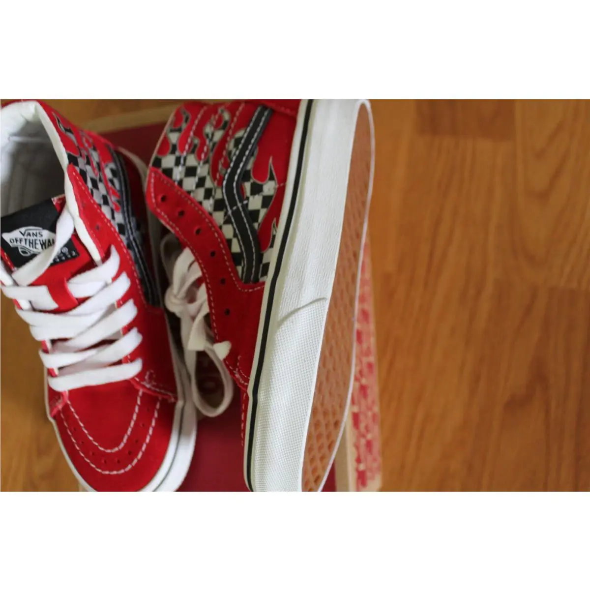 Vans shoes - VANS Sk8-HI - Red (UPC: 196571329937) 4