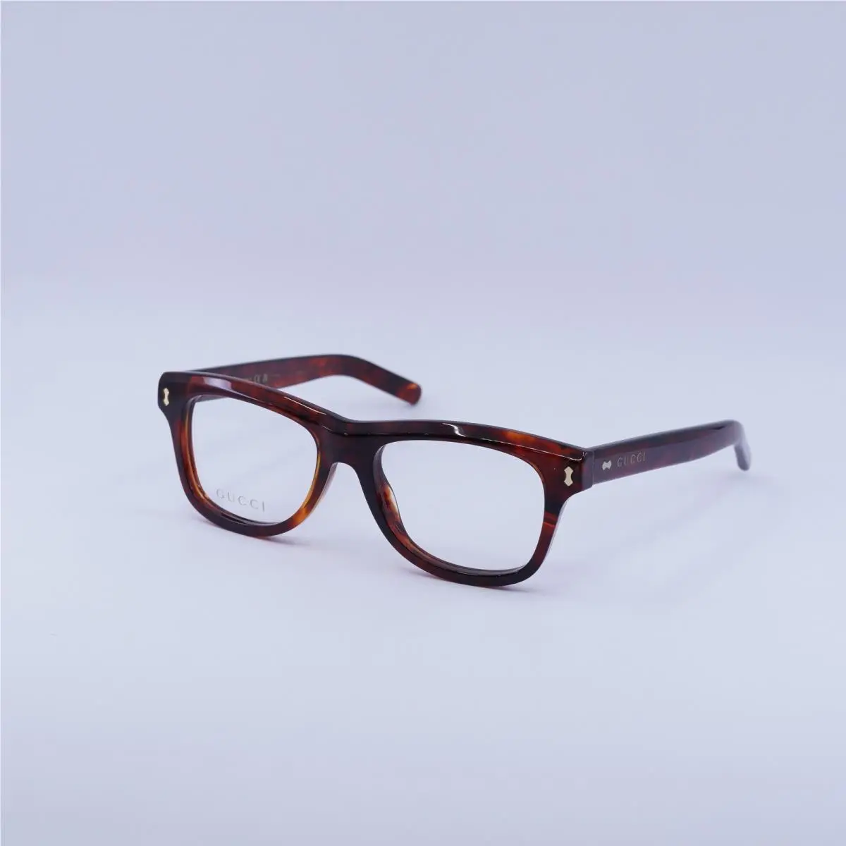 Gucci GG1526O 003 Shiny Reddish Havana 52mm Eyeglasses