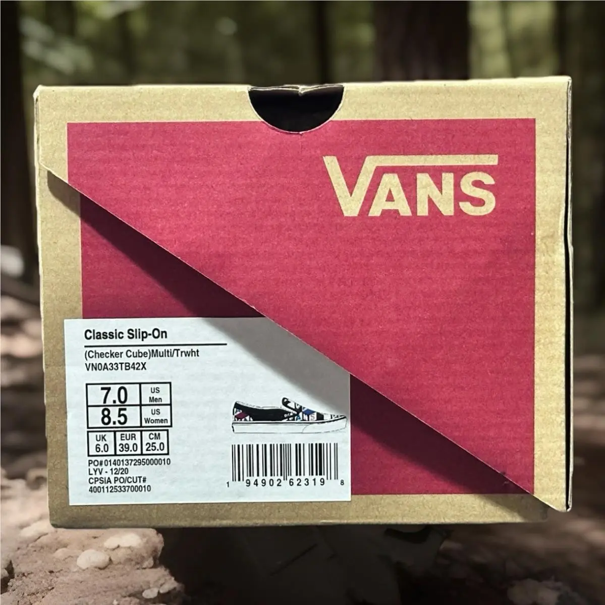 Vans shoes - VANS Off The Wall - Off The Wall - VN0A33TB42X - Multicolor (UPC: 194902623198) 9