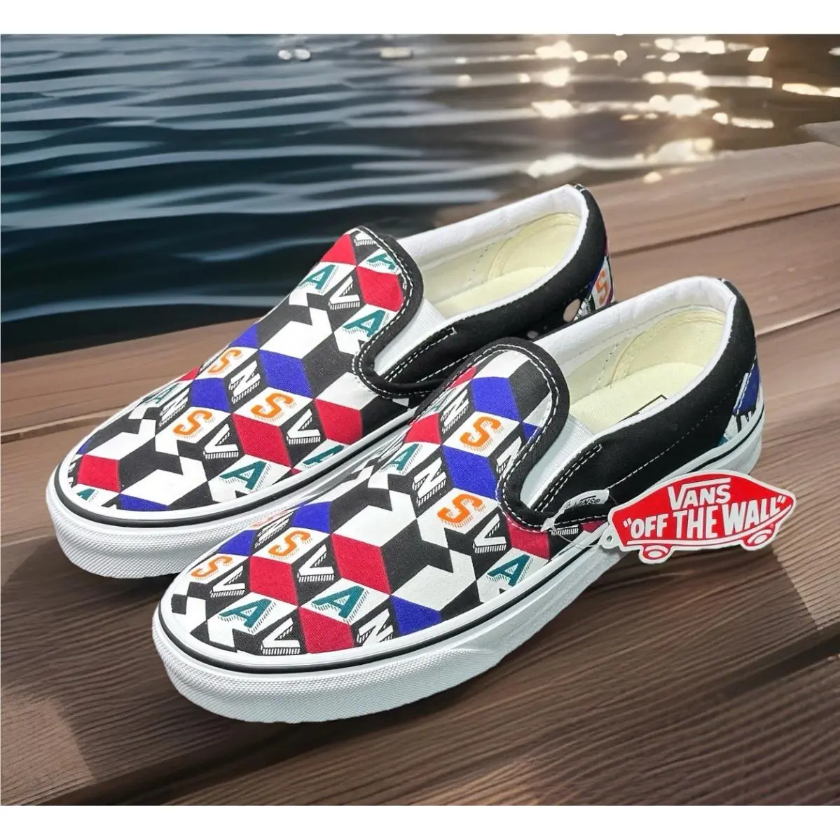 Vans shoes - VANS Off The Wall - Off The Wall - VN0A33TB42X - Multicolor (UPC: 194902623198) 10