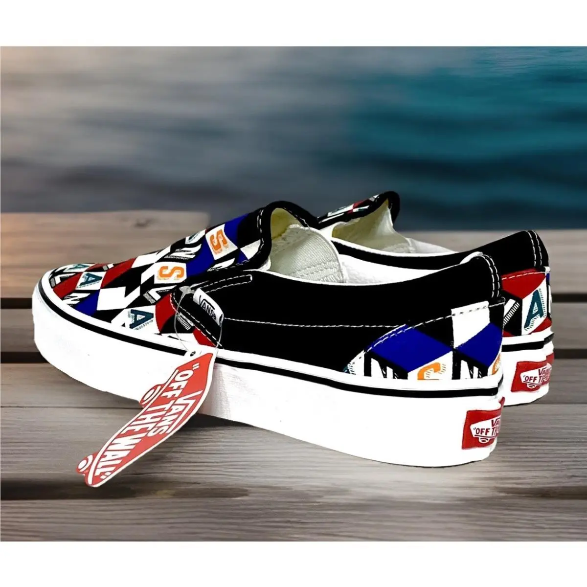 Vans shoes - VANS Off The Wall - Off The Wall - VN0A33TB42X - Multicolor (UPC: 194902623198) 2