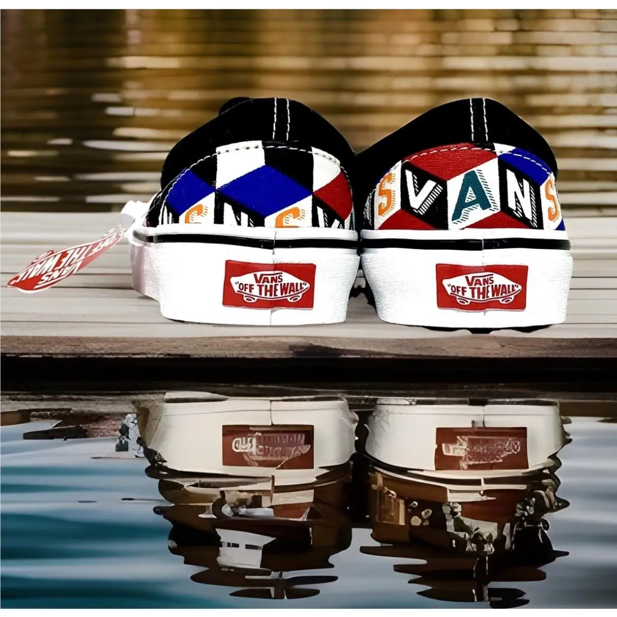 Vans shoes - VANS Off The Wall - Off The Wall - VN0A33TB42X - Multicolor (UPC: 194902623198) 4
