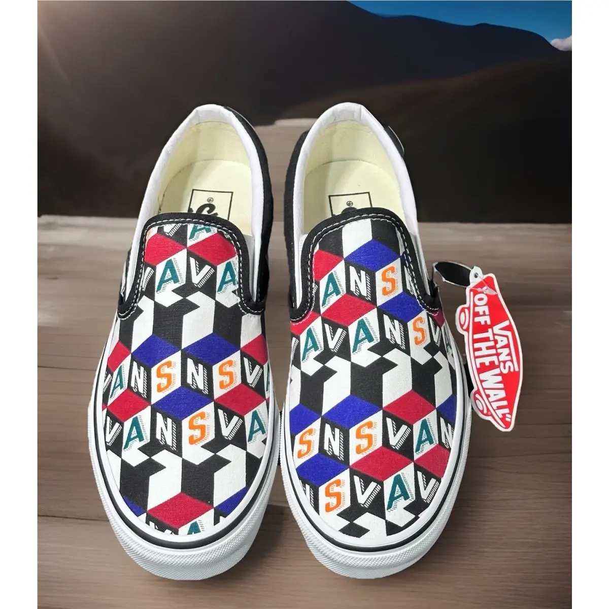 Vans shoes - VANS Off The Wall - Off The Wall - VN0A33TB42X - Multicolor (UPC: 194902623198) 7