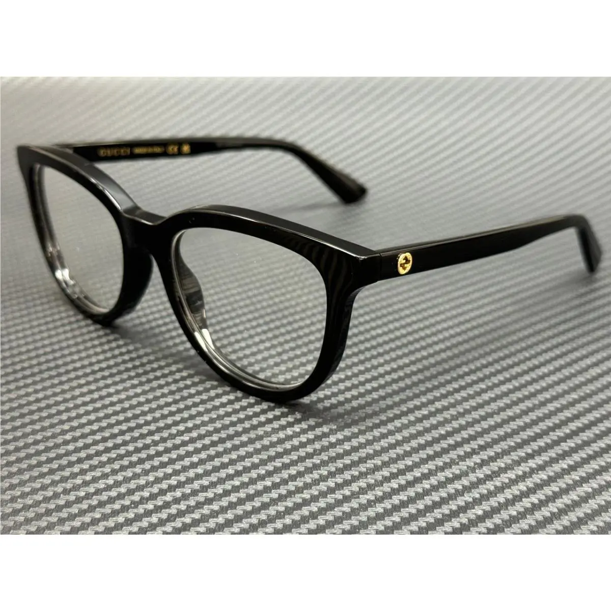 Gucci GG1687O 001 Black Women`s 52 mm Medium Eyeglasses