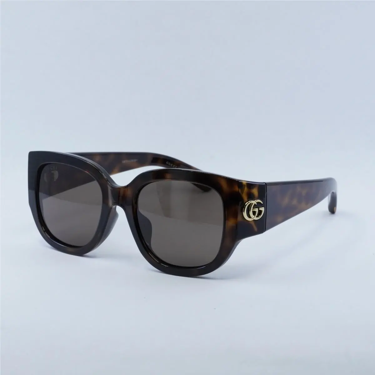 Gucci GG1599SA 002 Dark Havana/brown 52-20-135 Sunglasses - Frame: Dark Havana, Lens: Brown, Code: 002