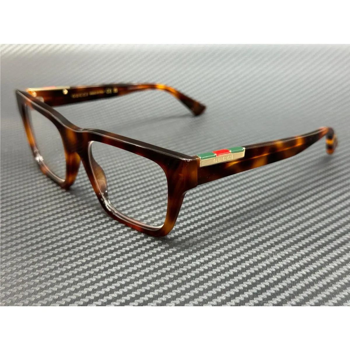 Gucci GG1889O 008 Brown Havana Men`s 53 mm Large Eyeglasses