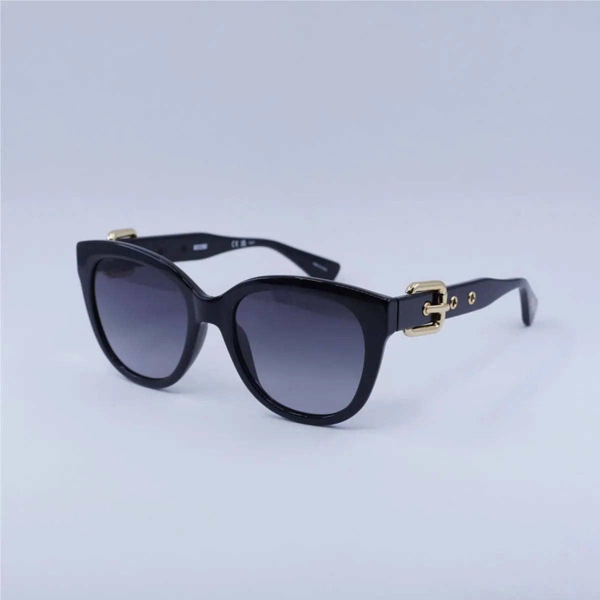 Moschino MOS143/S 0807 9O Black/dark Grey Gradient 54-19-140 Sunglasses