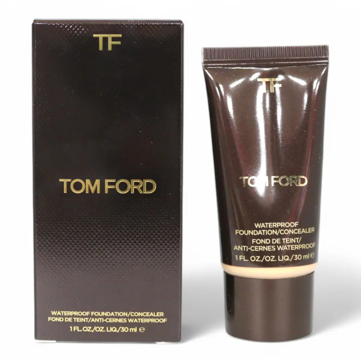 Tom Ford Waterproof Foundation Concealer 4.0 Fawn 1oz 30ml Full Coverage Base