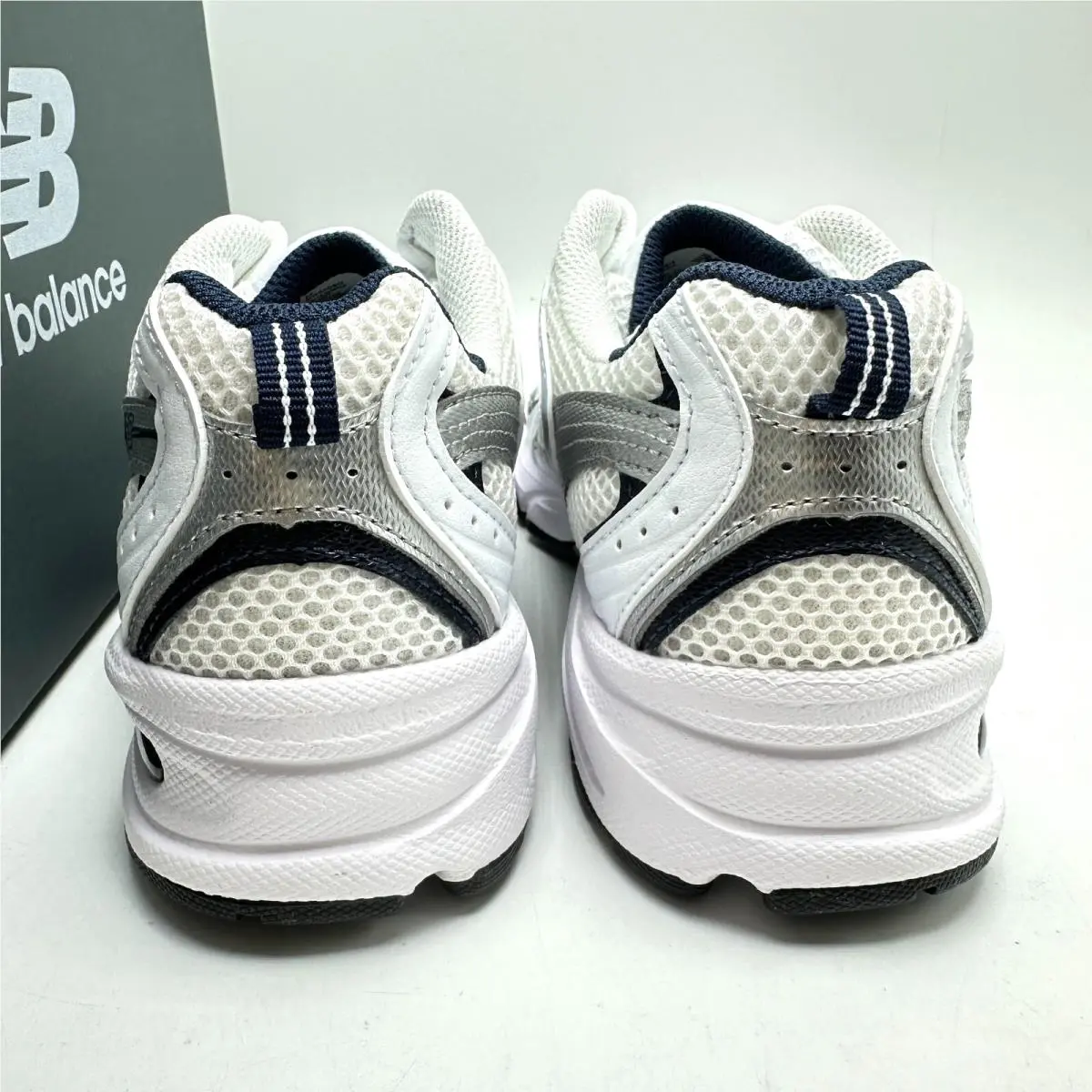 New Balance shoes - New Balance 530 - MR530SG - White/Silver/Navy 10