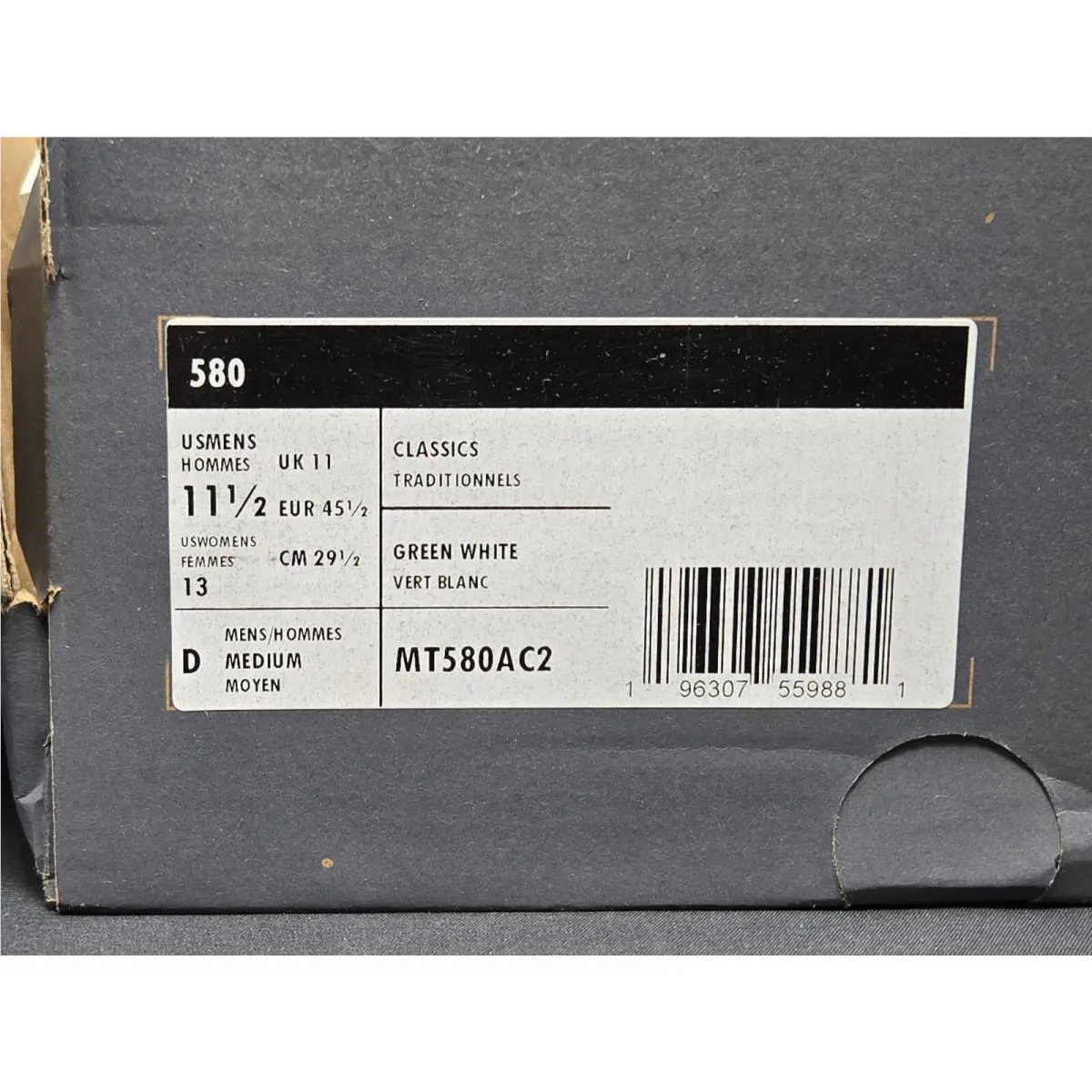 New Balance shoes - New Balance 580 - MT580AC2 - Green 9