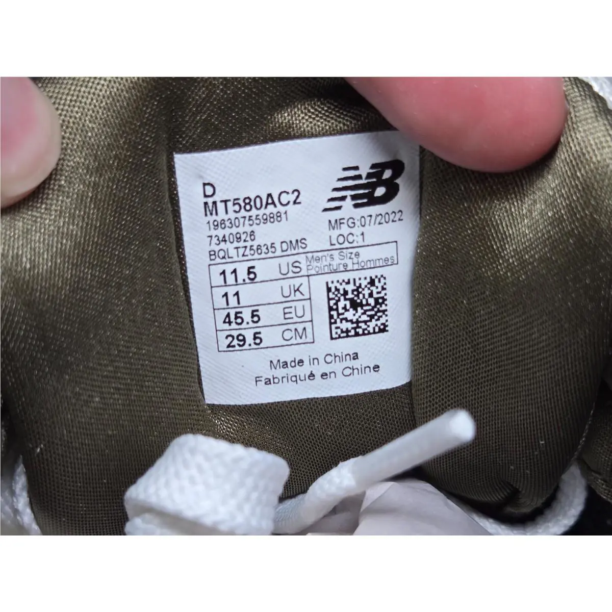 New Balance shoes - New Balance 580 - MT580AC2 - Green 16
