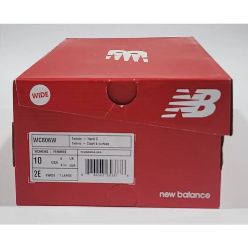 New Balance shoes - Tennis Hard Court - Tennis Hard Court - WC806W - White 6