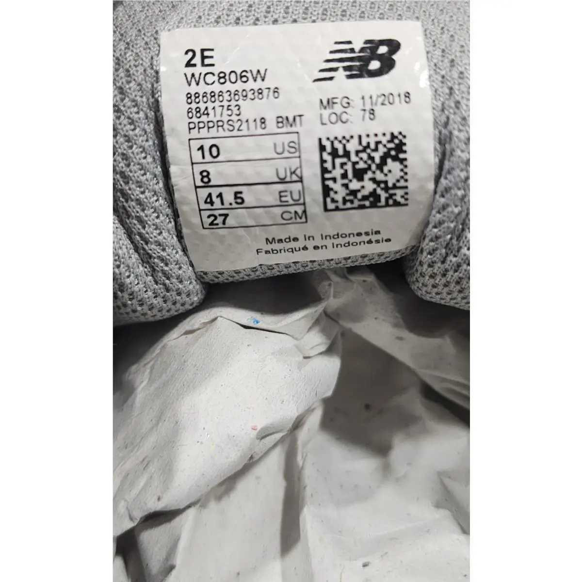 New Balance shoes - Tennis Hard Court - Tennis Hard Court - WC806W - White 3
