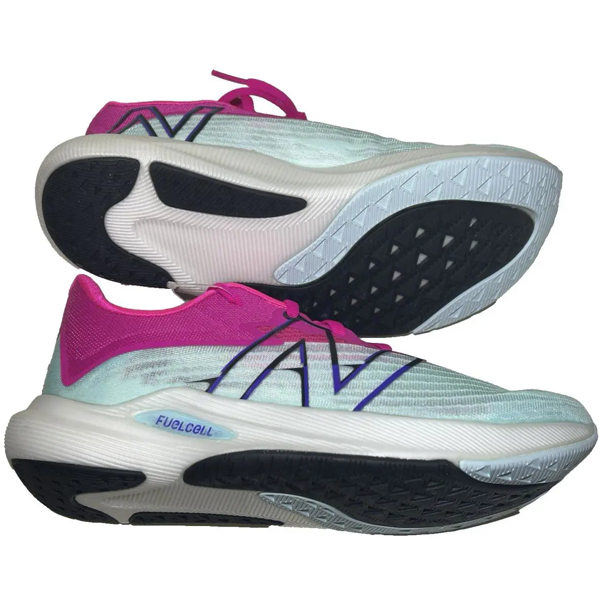 New Balance shoes - New Balance FuelCell Rebel - FuelCell Rebel - WFCXCP2 - Pale Blue Chill/Pink Glo (UPC: 195481382117) 10