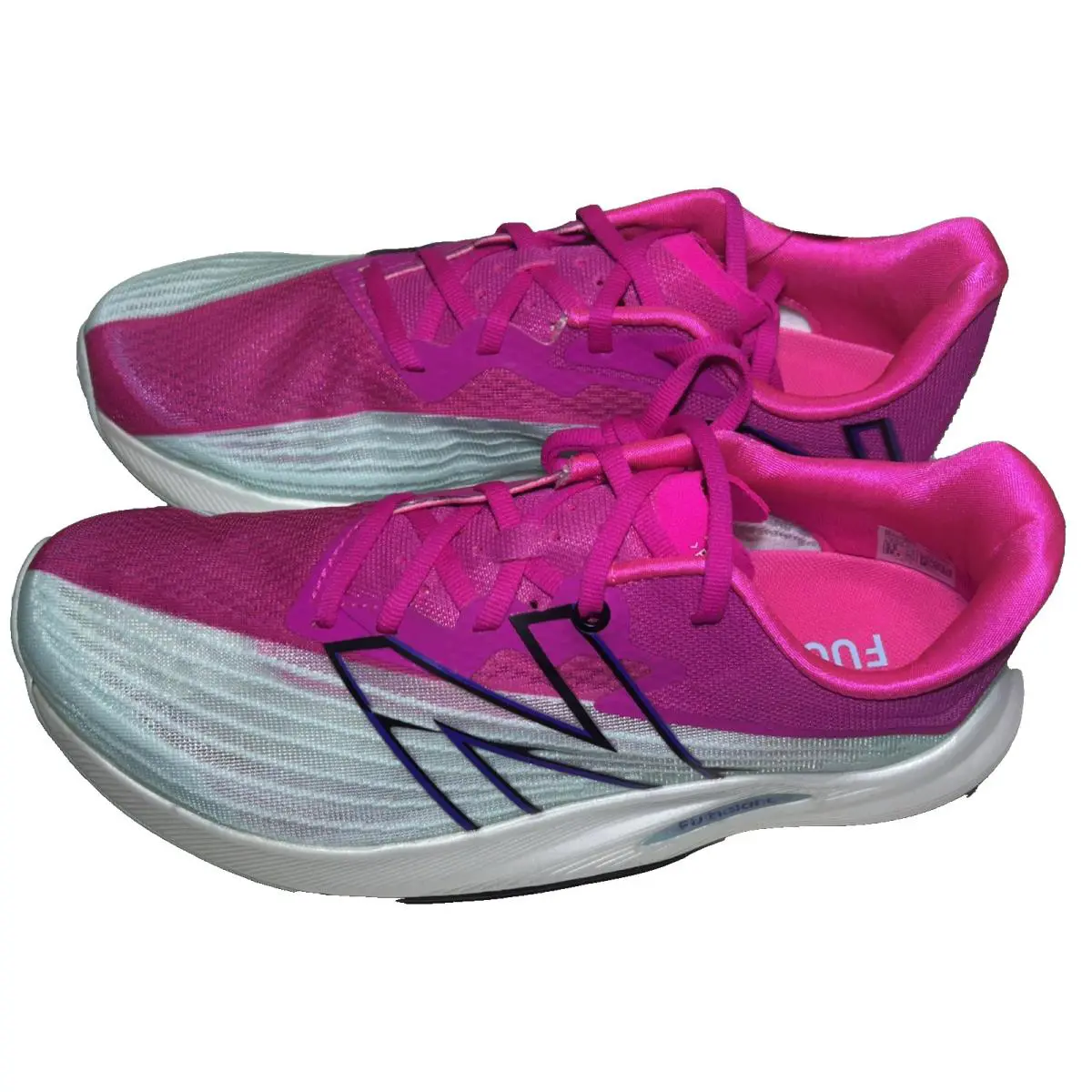 New Balance shoes - New Balance FuelCell Rebel - FuelCell Rebel - WFCXCP2 - Pale Blue Chill/Pink Glo (UPC: 195481382117) 1
