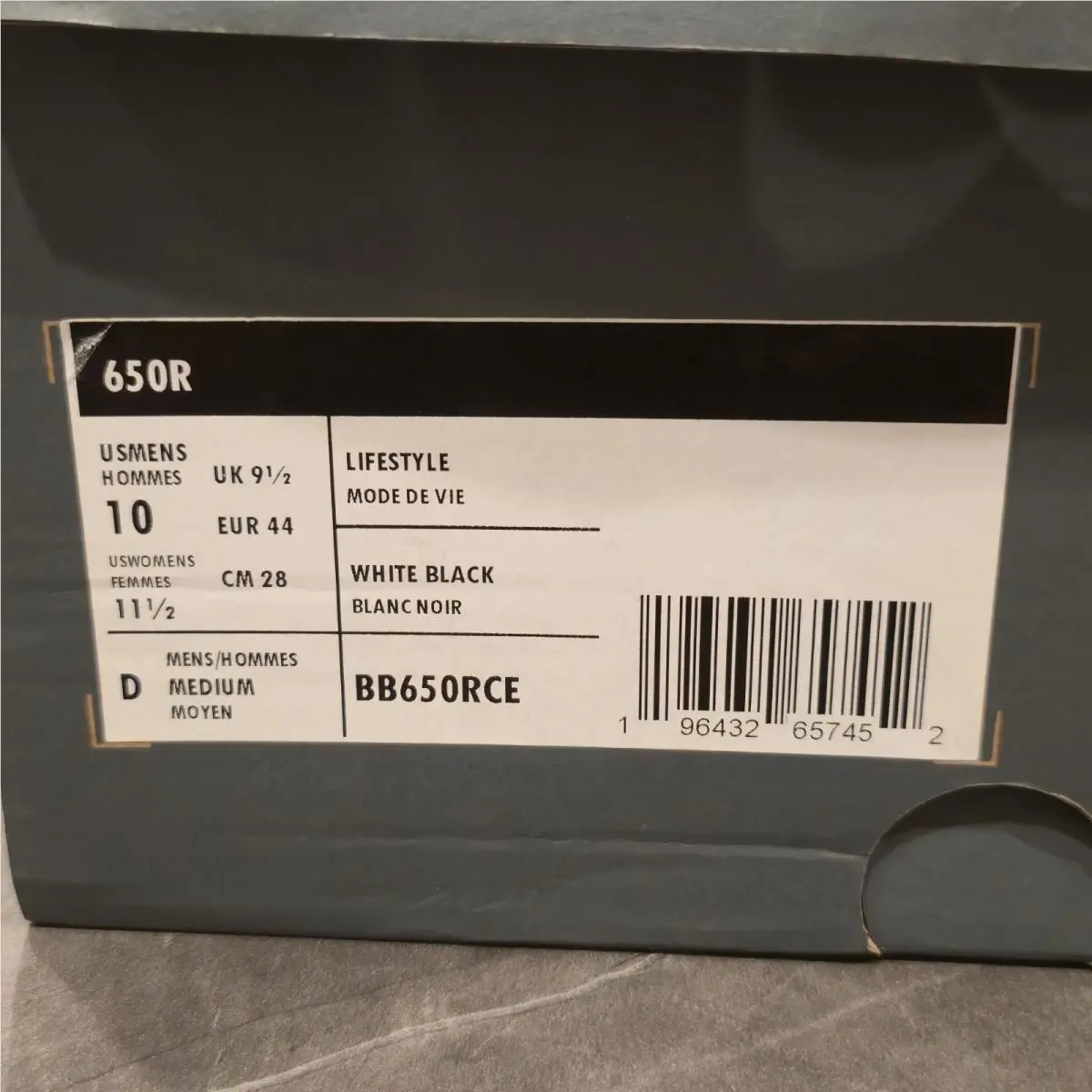 New Balance shoes - New Balance 650R - BB650RCE - White 1