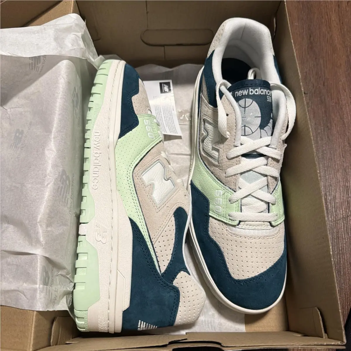 New Balance shoes - New Balance 550 - BB550FLV - Multicolor 1