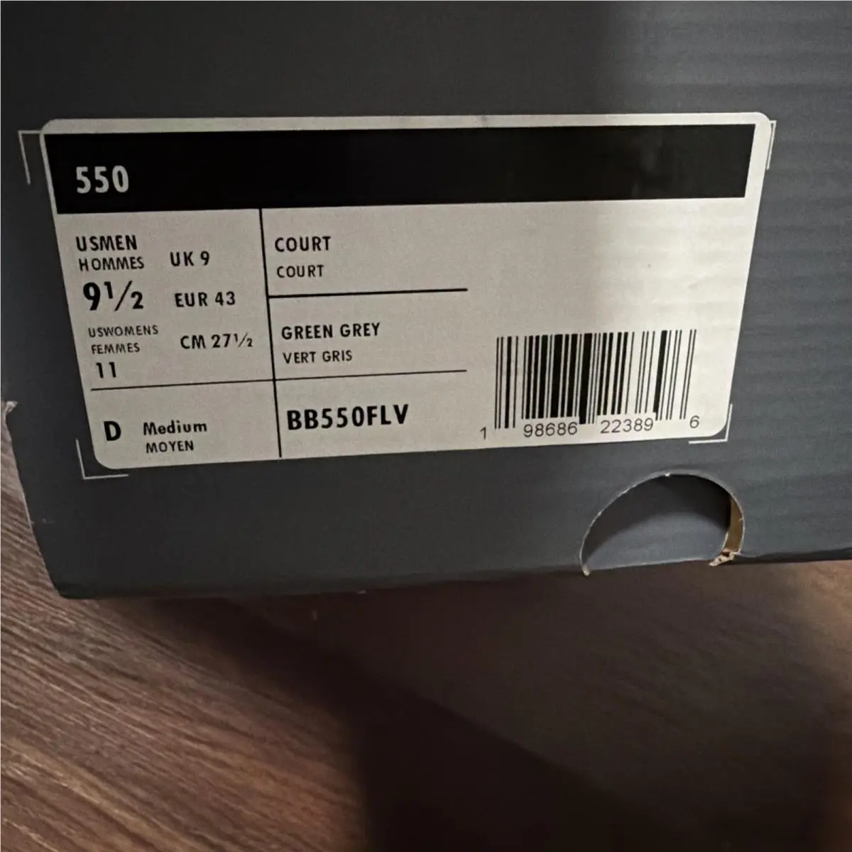 New Balance shoes - New Balance 550 - BB550FLV - Multicolor 5