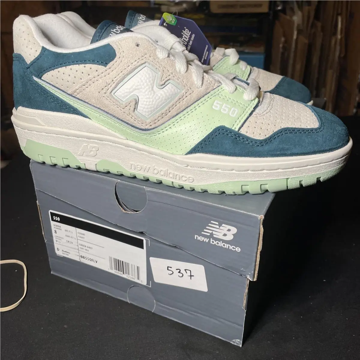 New Balance shoes - 550 - BB550FLV - Clay Ash/Melon Water 2