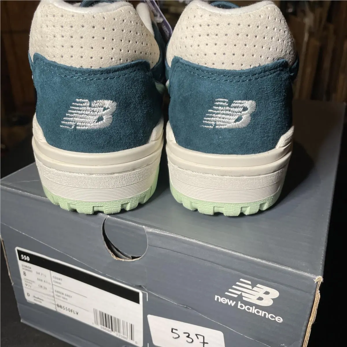 New Balance shoes - 550 - BB550FLV - Clay Ash/Melon Water 3