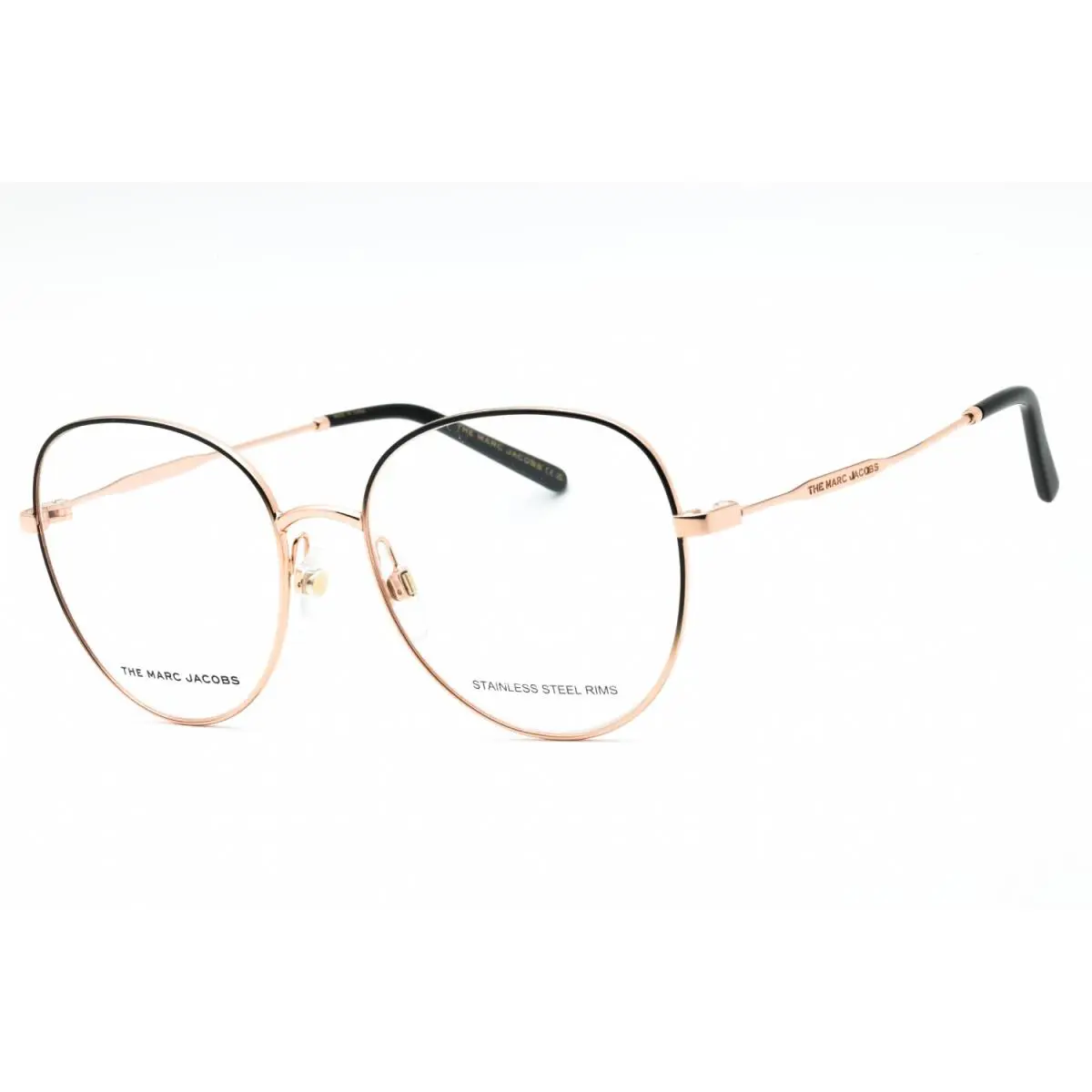 Marc Jacobs Marc 590 026S 00 Eyeglasses Black Gold Frame 54mm