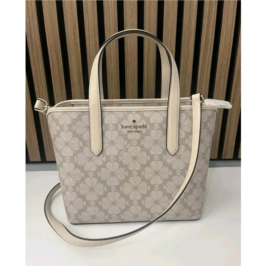 KH425 Spade Flower Small Tote Crossbody Black Multi by Kate Spade