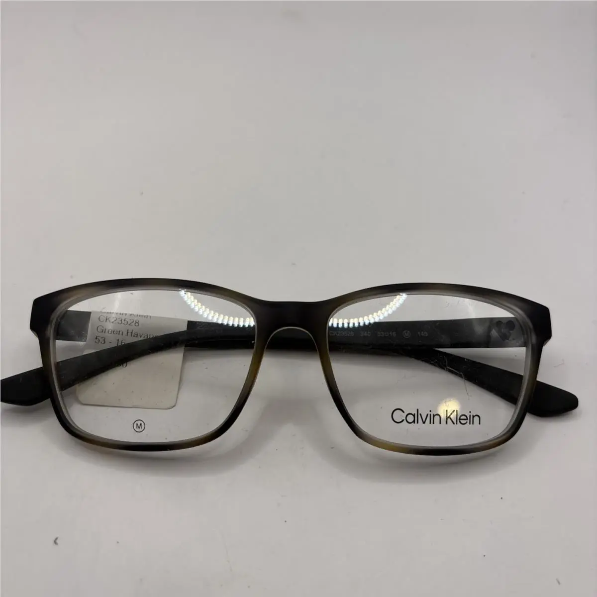 Calvin Klein Full-rim Tortoise Eyeglasses Frames Only CK23528 340 53 16 145