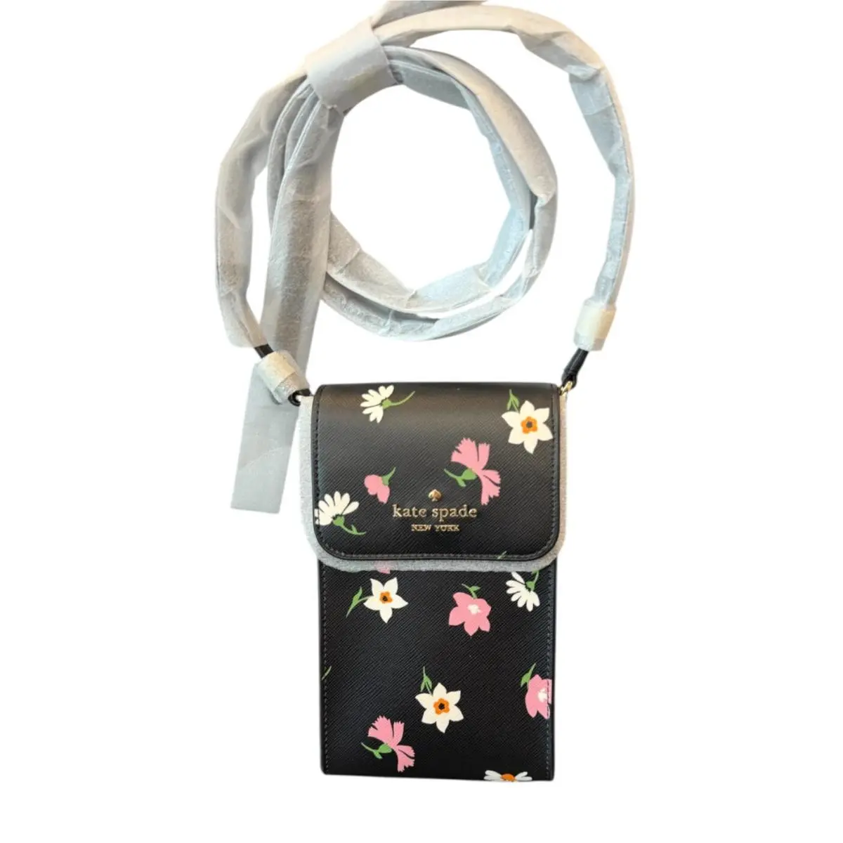 Kate Spade Madison Floral North South Flap Phone Crossbody Bag