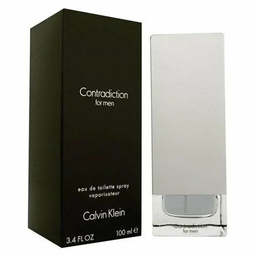 Calvin Klein Contradiction Cologne For Men 3.4 Fl.oz Eau De Toilette Spray