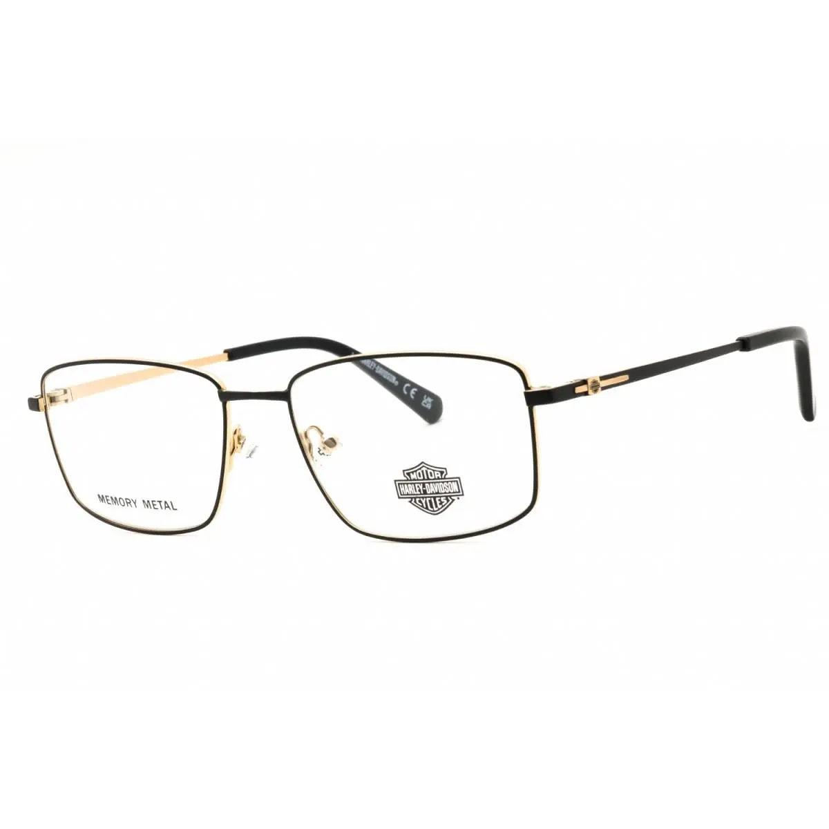 HD50027 005 Black 55mm Eyeglasses by Harley Davidson