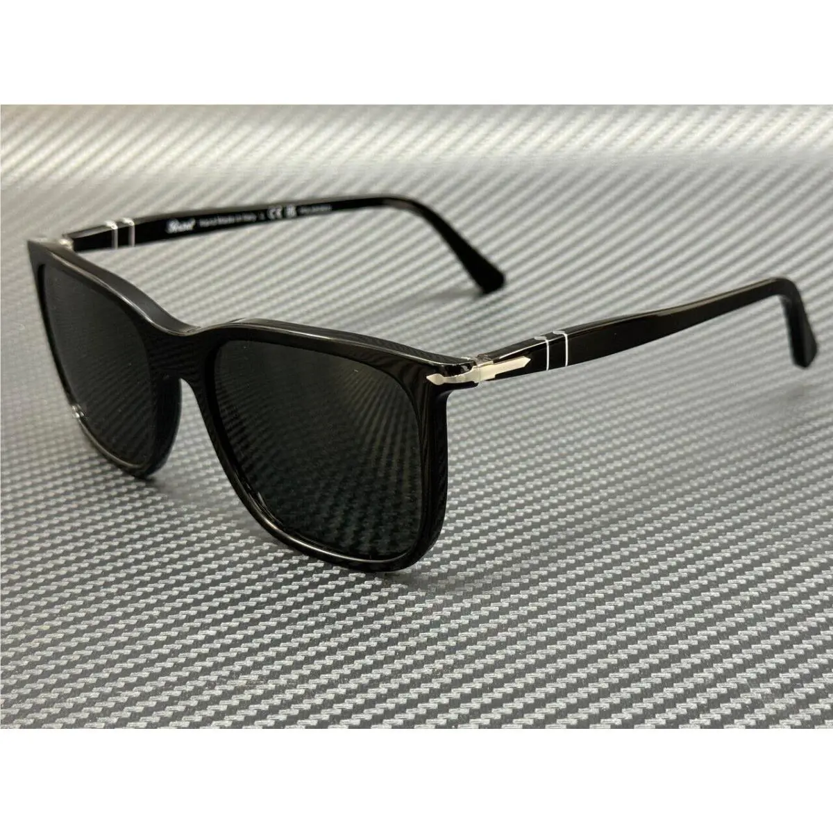 Persol PO3357S 95 58 Renzo Black Green Polarized Unisex 56 mm Sunglasses