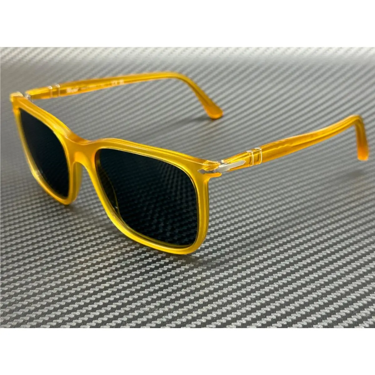 PO3357S 204 R5 Miele Yellow Blue Unisex 56 mm Sunglasses by Persol