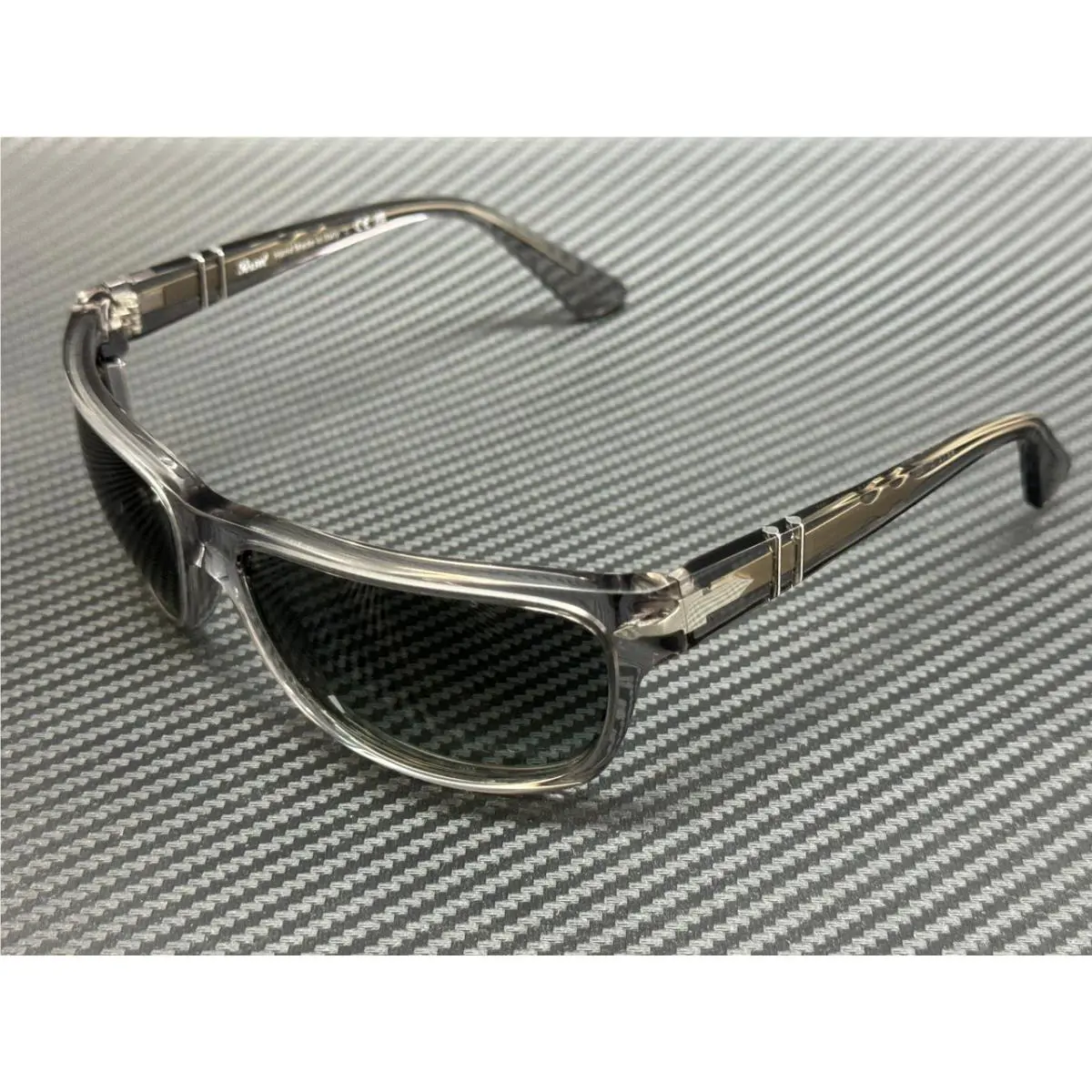 Persol PO3342S 309 71 Transparent Grey Gradient Unisex 63 mm Sunglasses