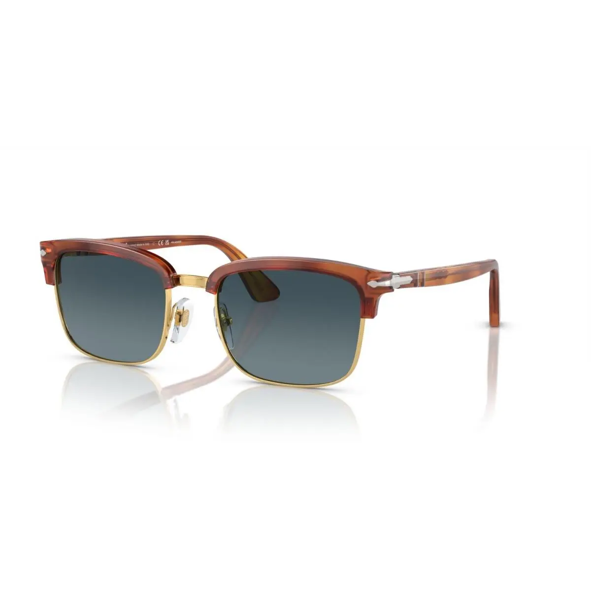 Persol PO 3327S Terra Di Siena/blue 96/S3 56mm Sunglasses