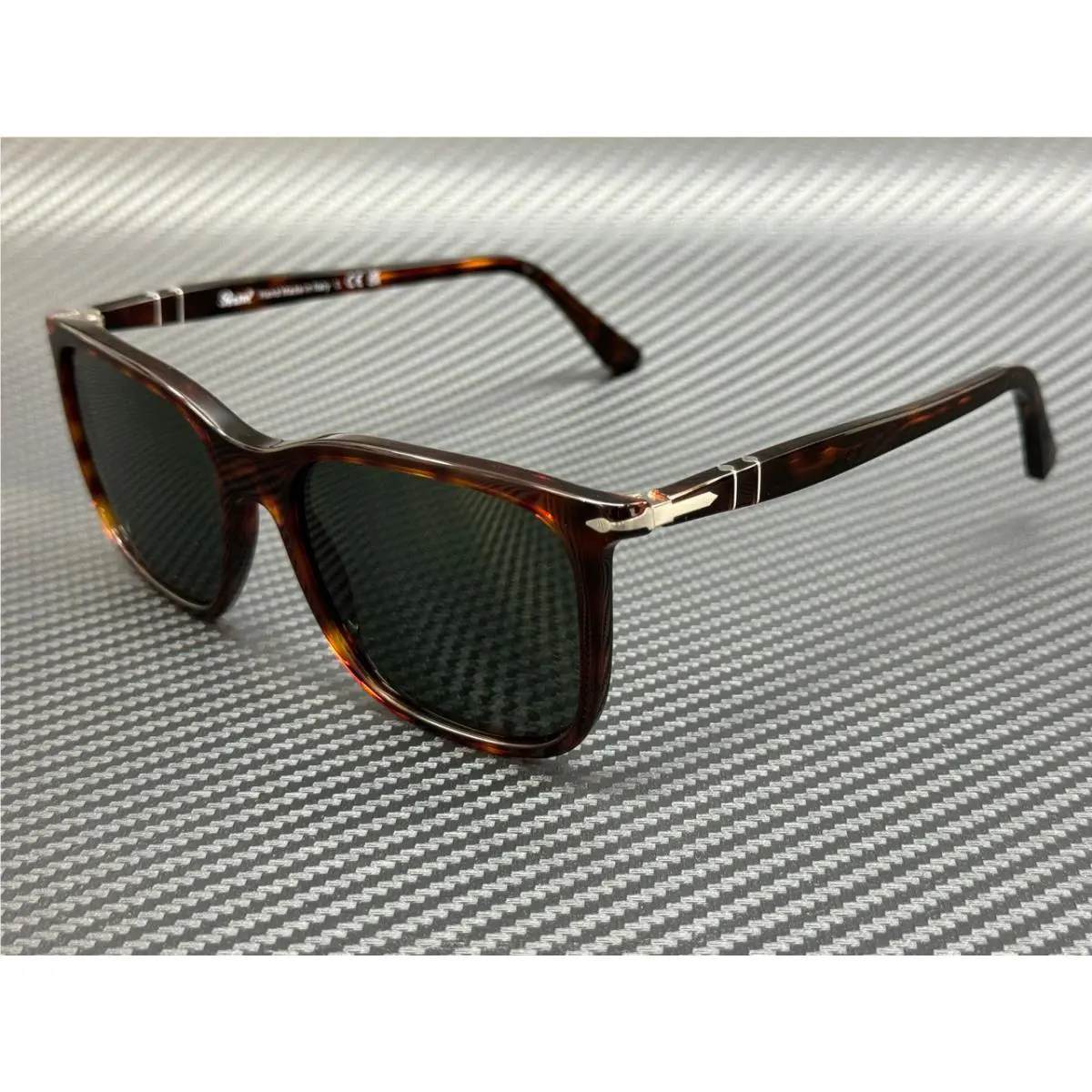 Persol PO3357S 24 31 Renzo Brown Havana Green Unisex 56 mm Sunglasses