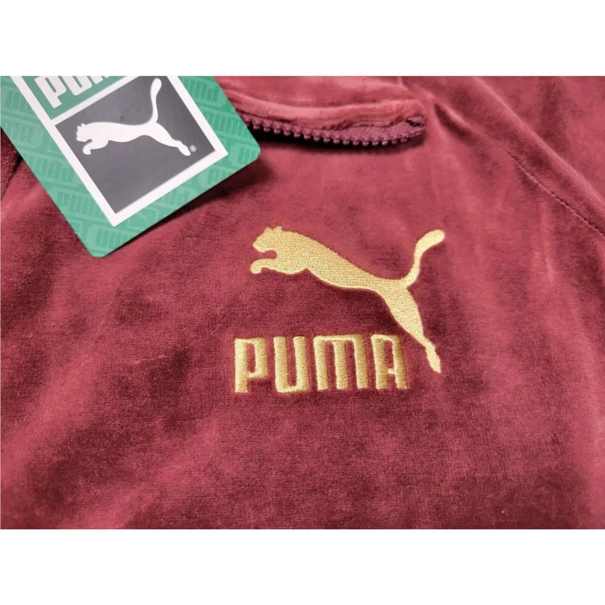 Puma clothing - Maroon Gold 2
