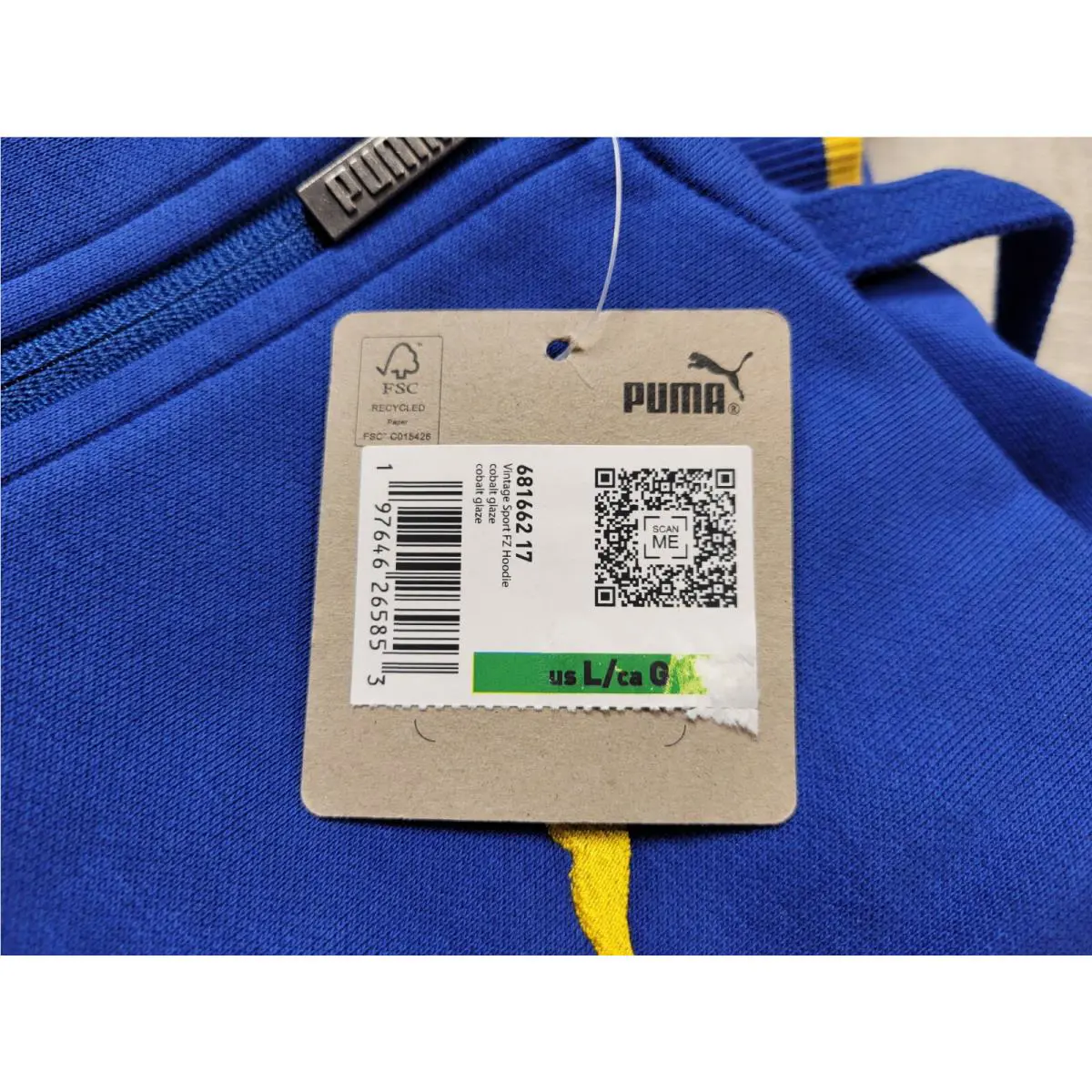 Puma clothing - Blue Yellow 14