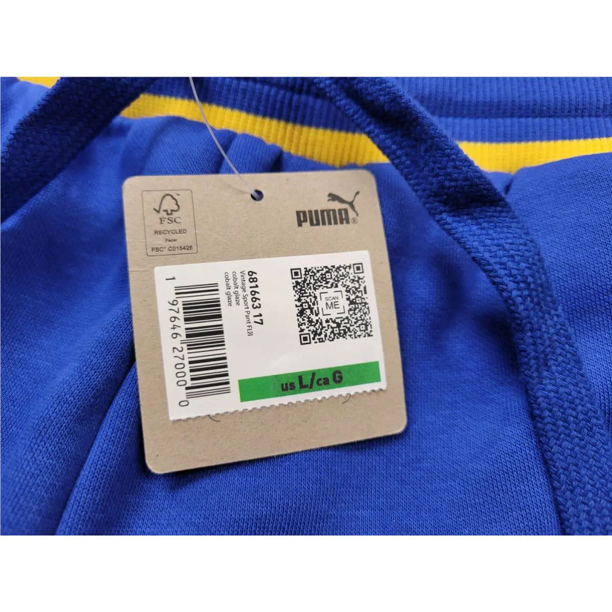 Puma clothing - Blue Yellow 15