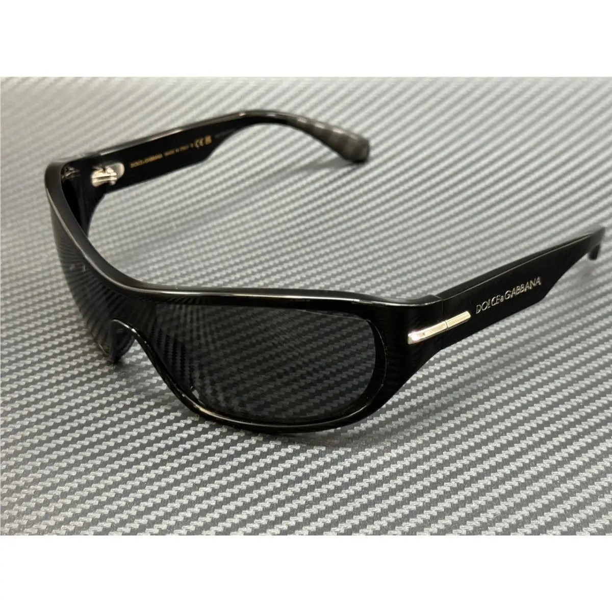Dolce Gabbana DG4486 501 87 Black Grey Men`s 70 mm Sunglasses
