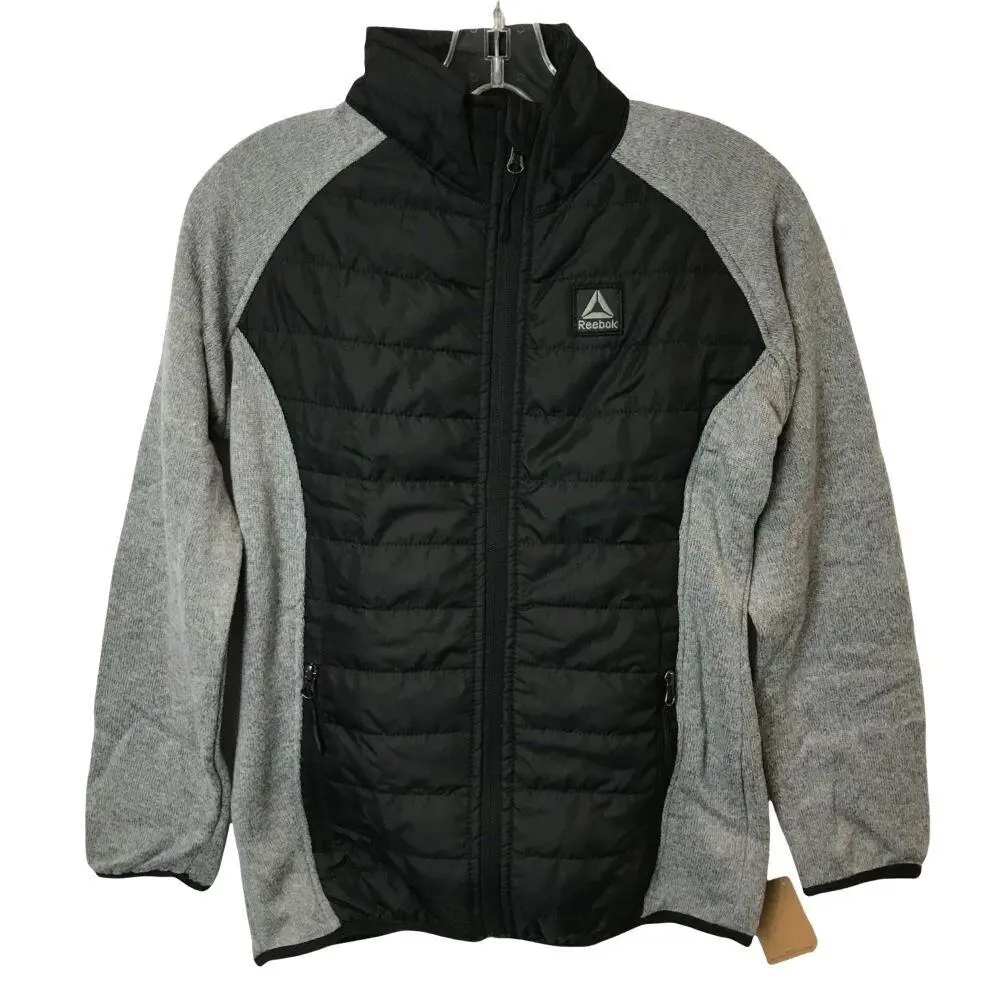 Reebok Girls` Big Active Outwear Jacket Size Large 14/16