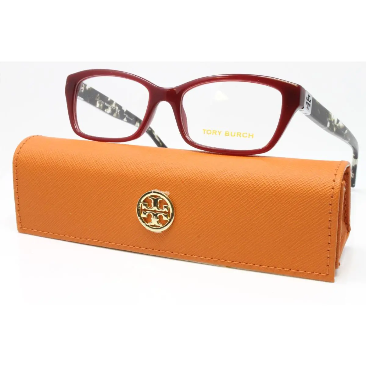 Tory Burch Eyeglasses Women`s Milky Cabernet Grey Tortoise 51mm TY2049-1361
