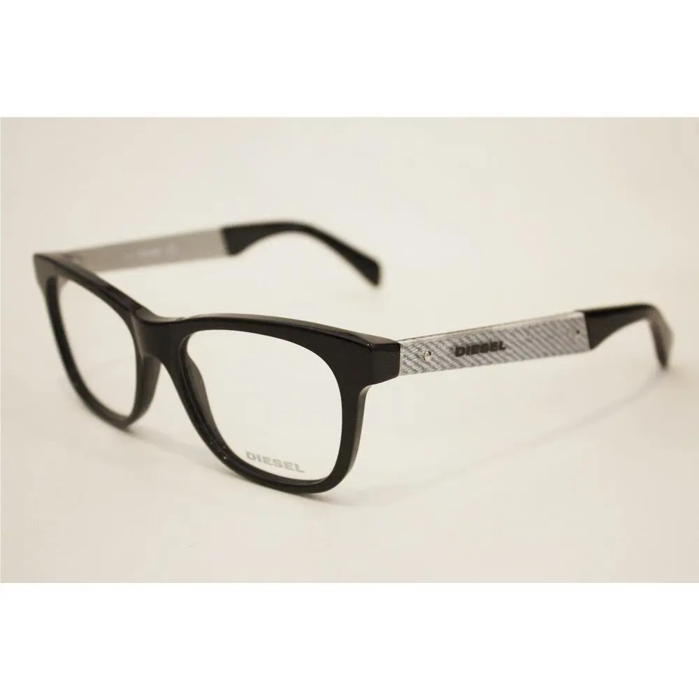 Diesel DL 5078 Eyeglasses Frame 001 Black Men 52mm