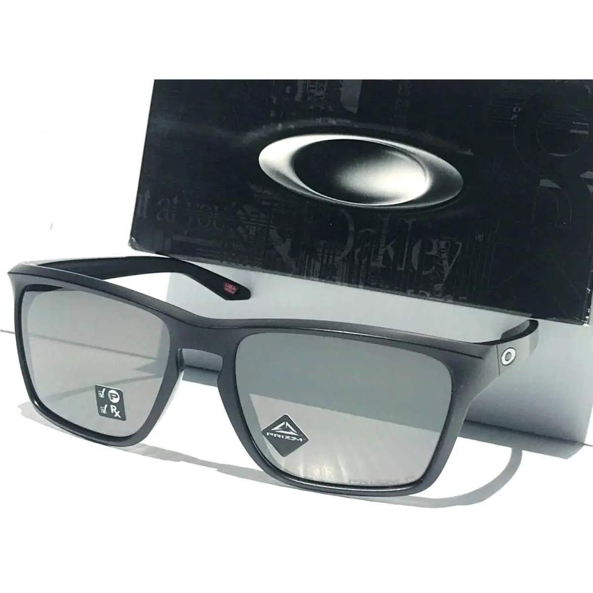 Oakley Sylas Matte Black Prizm Polarized Black Lens Sunglass 9448-06