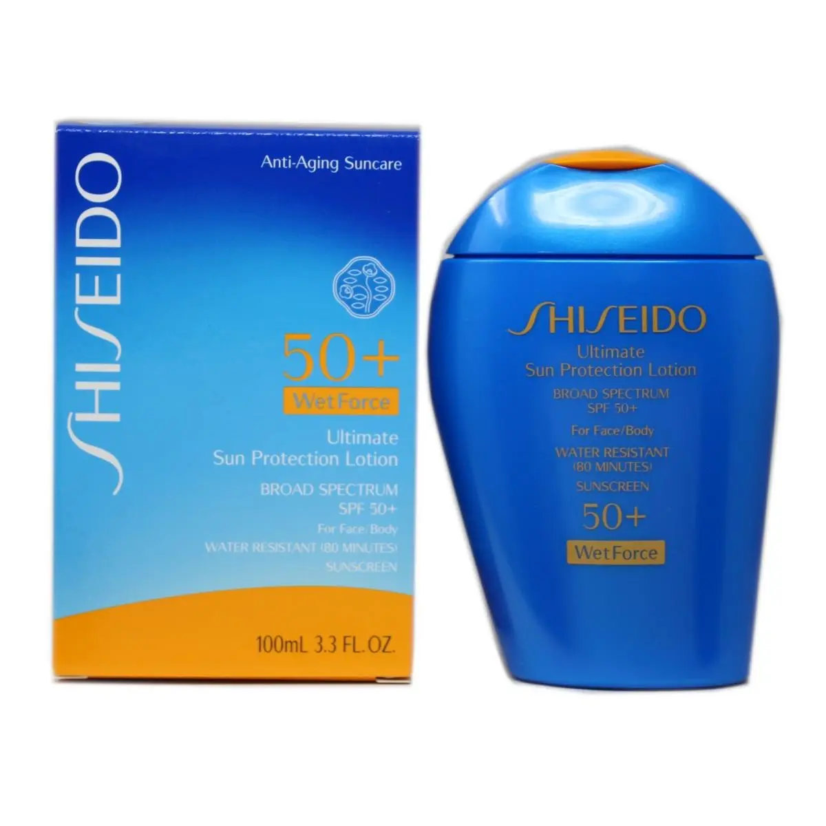 Shiseido Ultimate Sun Protection Lotion Spf 50+ For Face and Body
