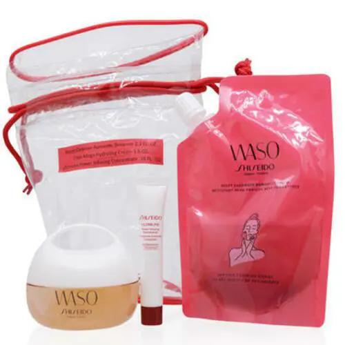 Shiseido Waso Ginza Tokyo Romantic Dream Skincare 3 Pcs Gift Set