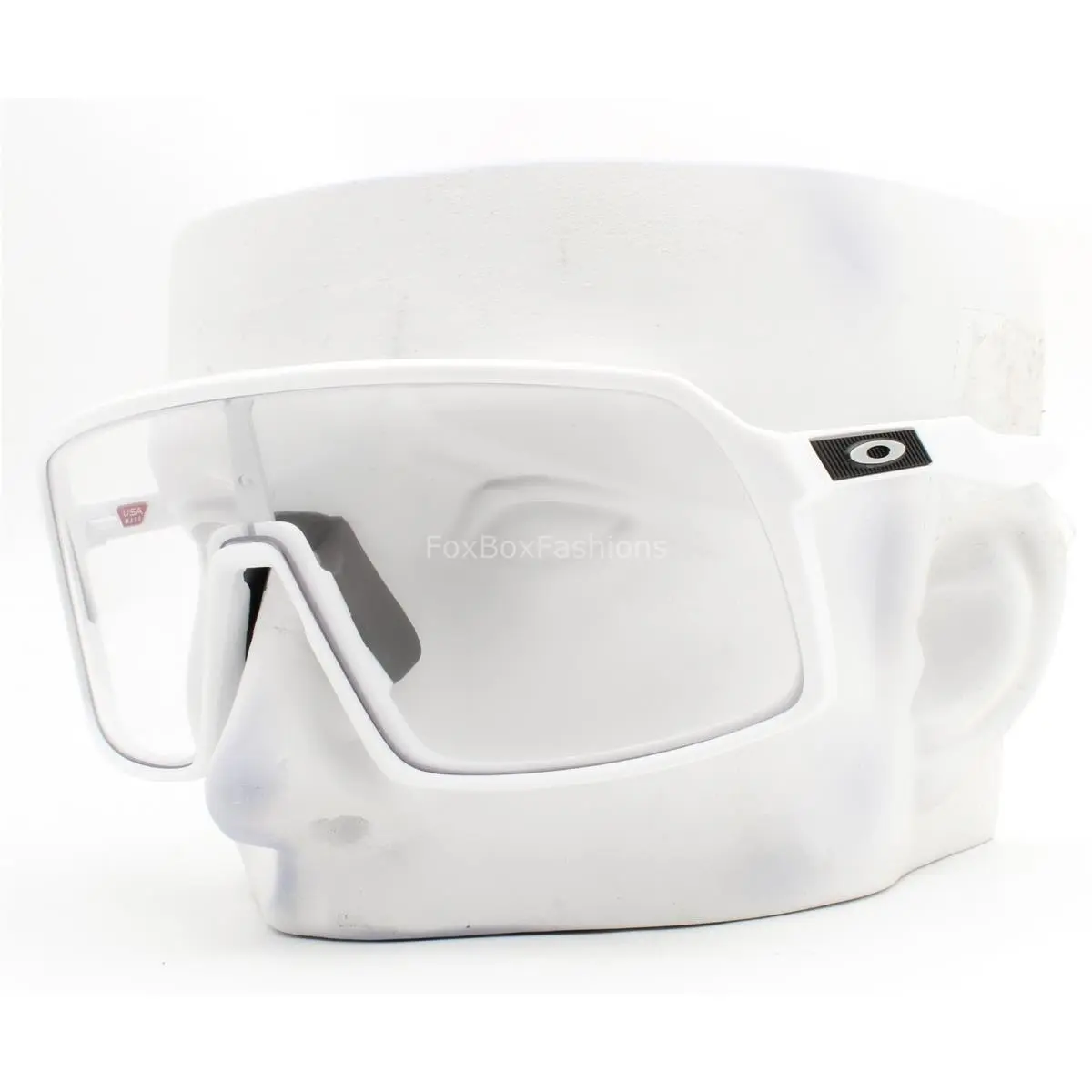 Sutro Sunglasses Matte White Photochromic Clear to Black OO9406-9937 by Oakley