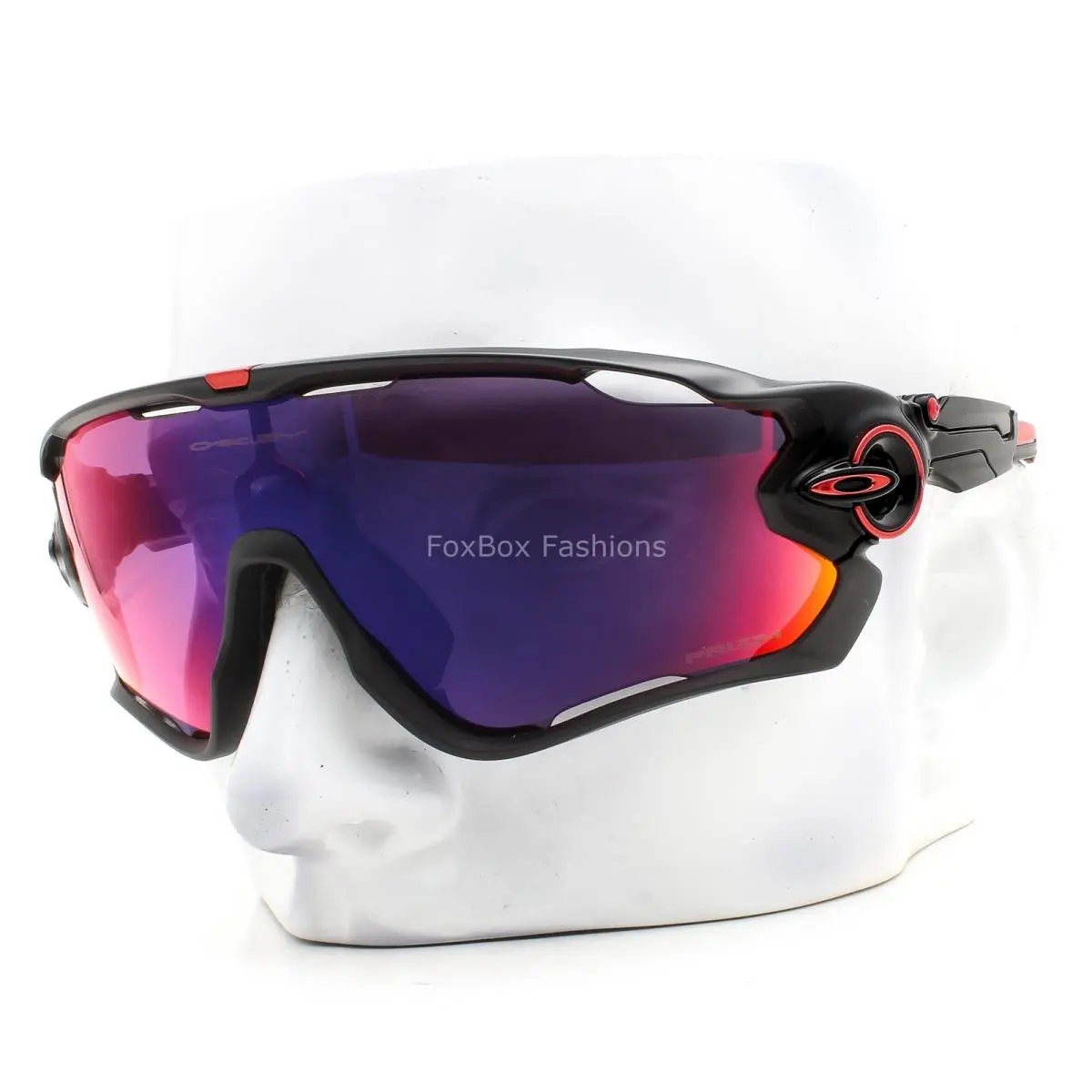 Oakley Jaw Breaker OO9290-2031 Sunglasses Matte Black Prizm Road with Case - Frame: Black, Lens: Prizm Road