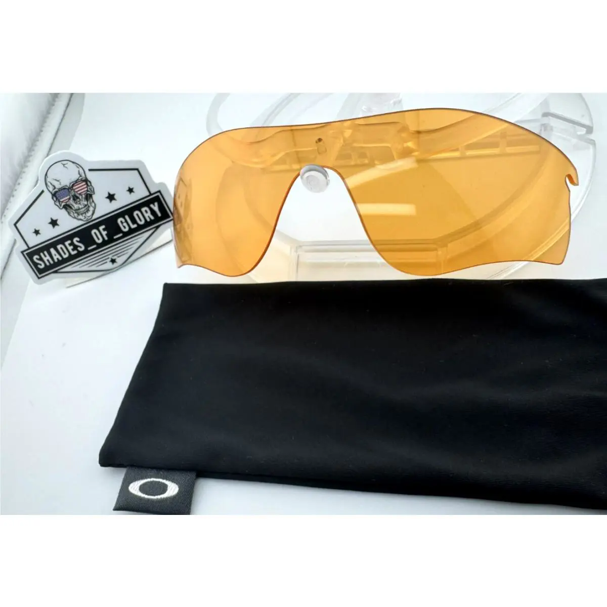 Oakley Radarlock Path Persimmon Low Light Lens Replacement Sunglasses