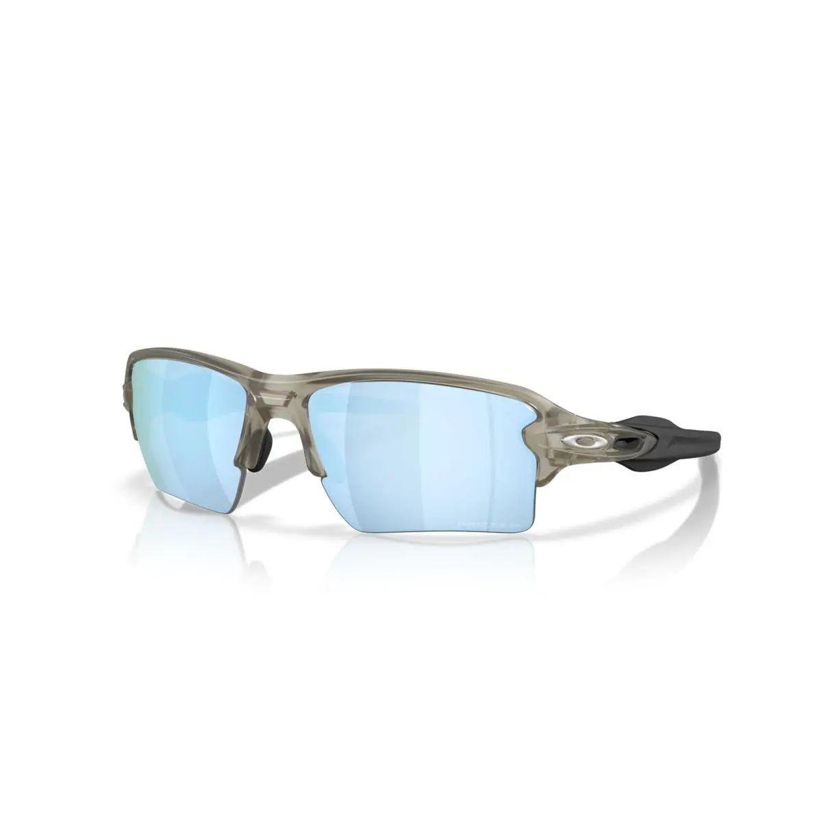 Flak 2.0 XL Matte Grey Ink/prizm Deep Water Polarized Men`s Sunglasses by Oakley